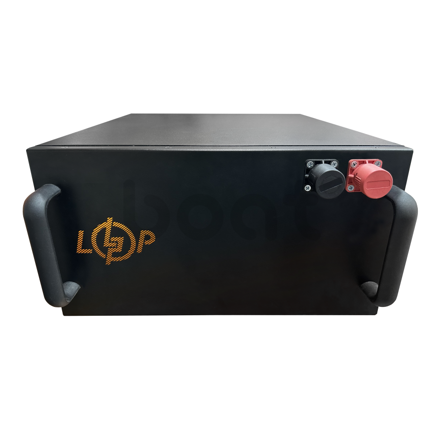 Акумулятор LogicPower LP LiFePO4 51,2V - 100 Ah (5120Wh) (BMS 100A/50А) метал Smart BT - зображення №1