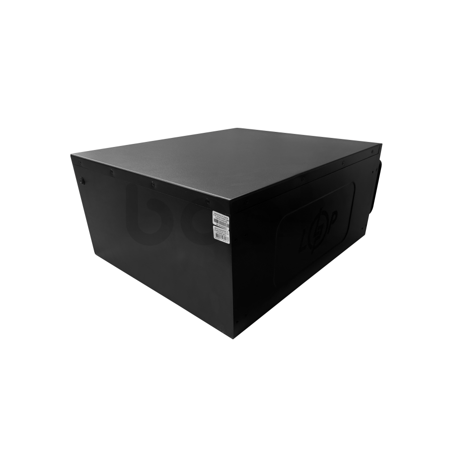 Акумулятор LogicPower LP LiFePO4 51,2V - 100 Ah (5120Wh) (BMS 100A/50А) метал Smart BT - зображення №3