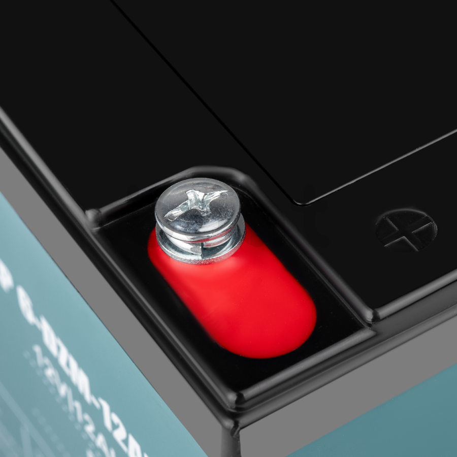 Тяговый свинцово-кислотный AGM аккумулятор LogicPower LP 6-DZM-12 Ah - под Болт М5 - изображение  №5